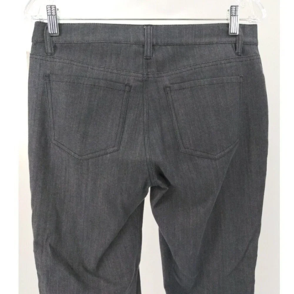 Worth New York Black Jeans Womens 2‎ Straight Leg Stretch New